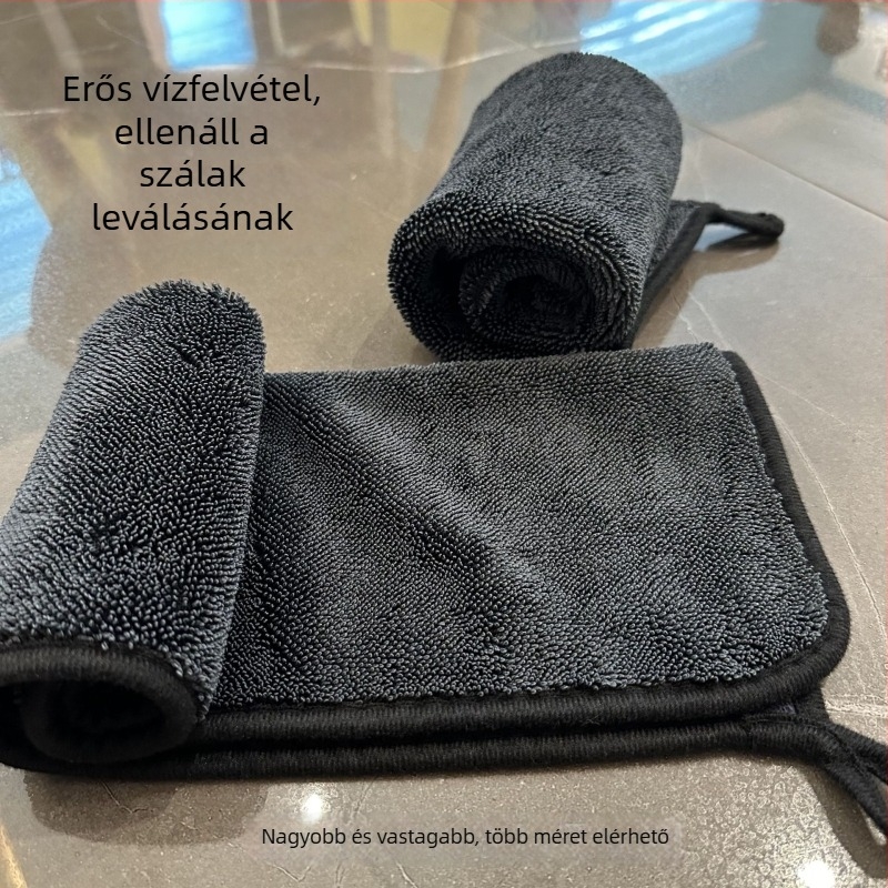 Multifunkcionális autótisztító kendő, twist cloth anyag, 600 g, egyszerű szövés