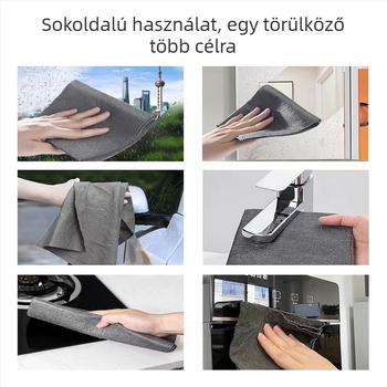 Autómosó törlő kendő, koreai anyag, 280 g, nagy nedvszívás, minimális szálhullás, nyommentes