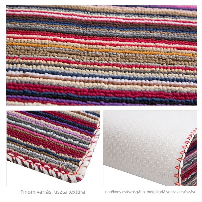 Rostanyagból készült ajtómat, mintázat: kép, csúszásmentes, fürdőszoba/bejárat számára, könnyen tisztítható