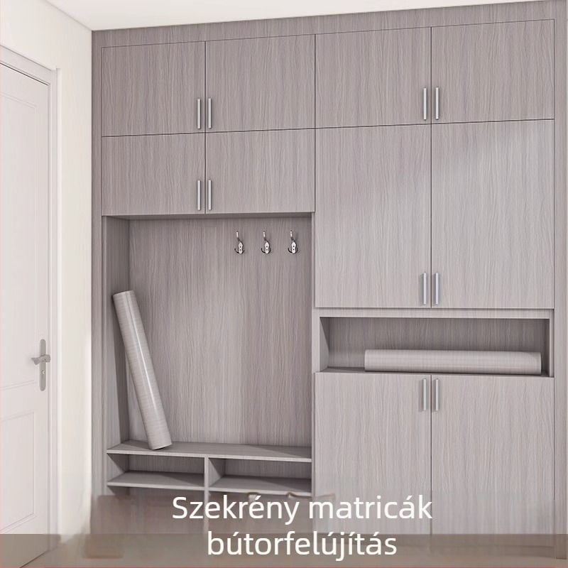 Öntapadós PVC fólia bútorokhoz — vízálló, nedvesség- és penészálló; Ming és Qing klasszikus stílus