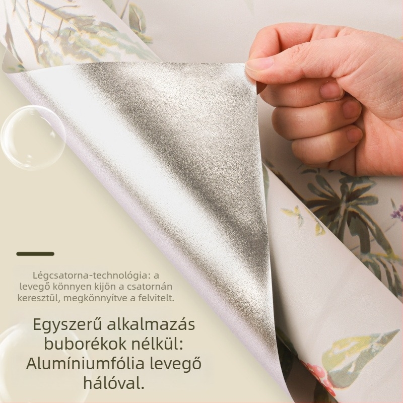 Szekrények és bútorok falimatrica – PVC anyag, növény- és virágminta, francia retro stílus, egyszerű, modern dizájn
