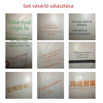 Gardrób maszkoló fólia bútorfestéshez, por elleni védőfólia, testreszabható vastagság, szélesség és hossz méretezés, PE fólia japán papírral, magas viszkozitású ragasztó
