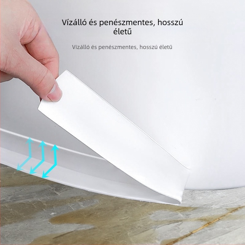 WC oldalához tartozó vízálló szalag, PVC, öntapadó, Finding Nemo sorozat, modern minimalist stílus