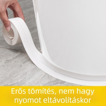 WC széle vízálló matrica – önadhéziós PVC tömítőszalag fürdőszobához, penészmentes, Finding Nemo sorozat, modern minimalist stílus