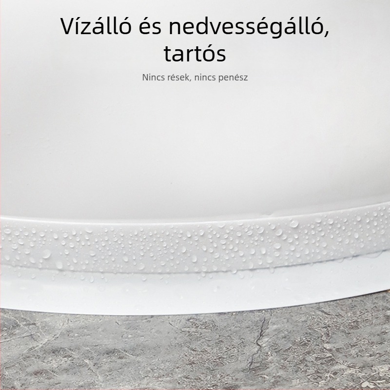 WC széle vízálló matrica – önadhéziós PVC tömítőszalag fürdőszobához, penészmentes, Finding Nemo sorozat, modern minimalist stílus