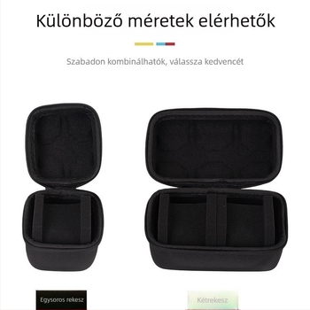 Hordozható óratartó táska, modell SBB001, EVA + Oxford anyag, hőpréselés, szitanyomás, varrás