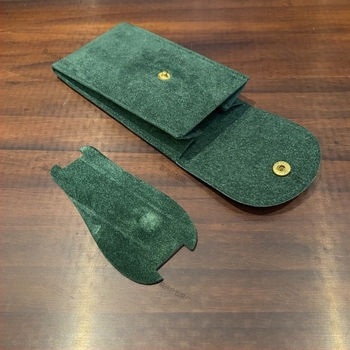 Velúr óra csomagoló taska, kötött plüss tok ajándék- és ékszercsomagoláshoz