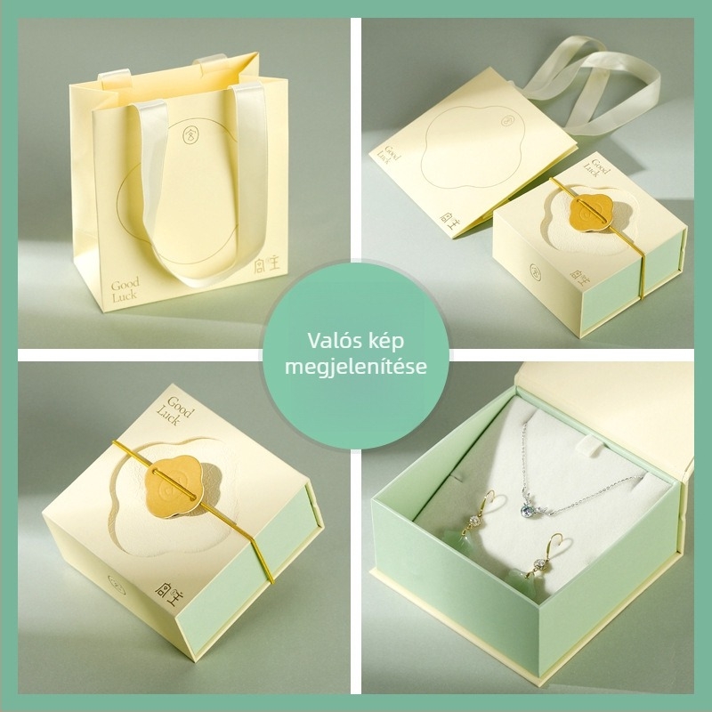 Ékszer csomagoló doboz — testreszabható ajándékdoboz ékszerekhez, termékkód GZ-01, anyag: papír karton, csomagolási típus: doboz, felhasználás: ékszerek csomagolása