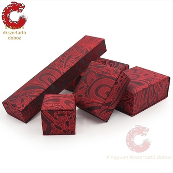 Hetian jade ékszerek csomagoló doboza – brokát külsővel ajándékdoboz, műanyag, márka Xingyue Pavilion