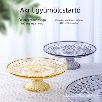 Műanyag gyümölcstál, kültéri stílus, egyszerű dizájn, első osztályú minőség