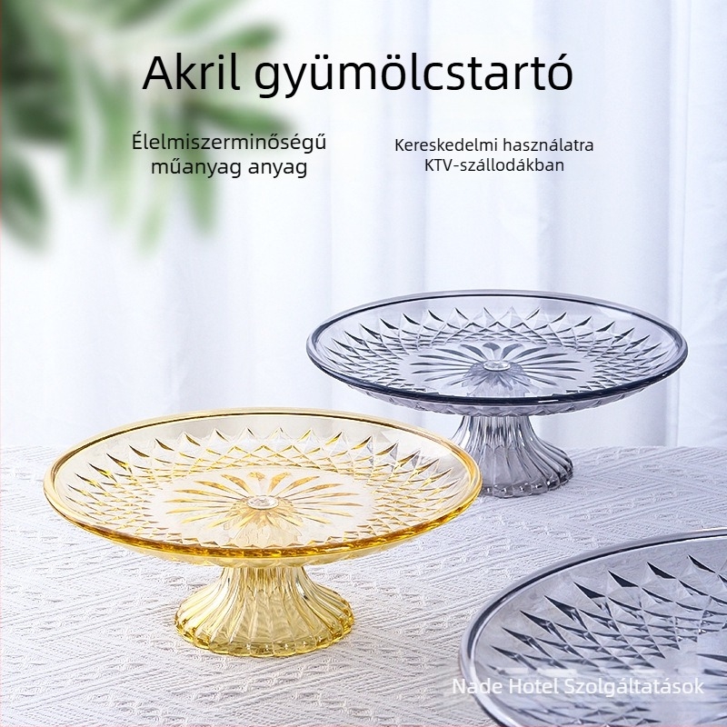 Műanyag gyümölcstál, kültéri stílus, egyszerű dizájn, első osztályú minőség