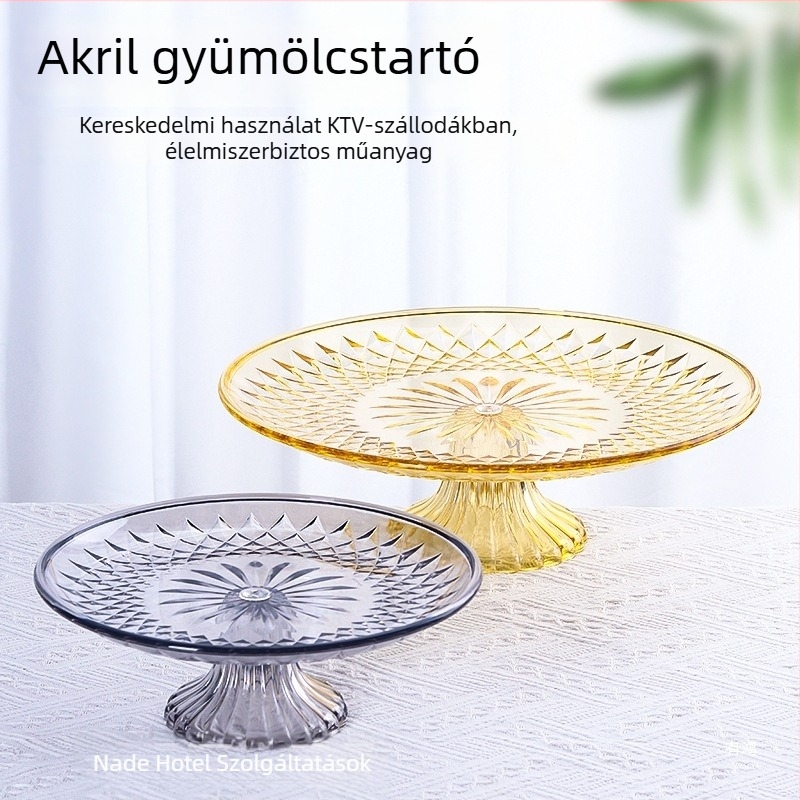 Műanyag gyümölcstál, kültéri stílus, egyszerű dizájn, első osztályú minőség