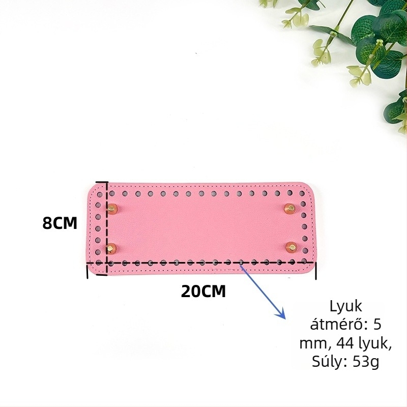 Hao Meng PU bőr táskájának alja – lélegző, ultra könnyű, tehercsökkentő, poggyász kiegészítők, 2023 tavasz