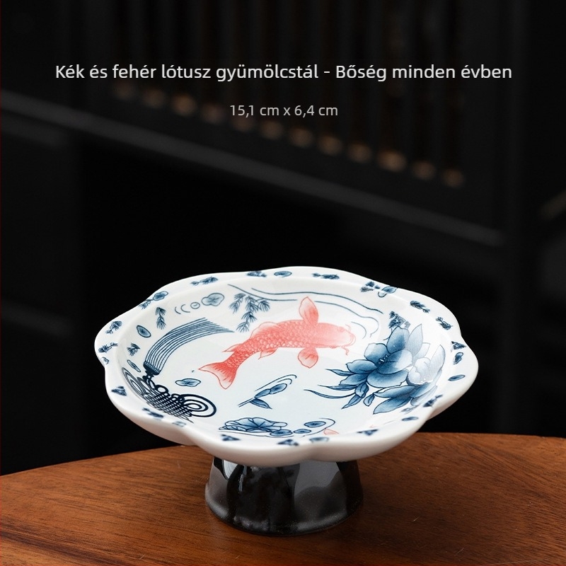 Porcelán gyümölcstál, kínai stílus, márka The south wind knows the meaning, 2025-ben debütált