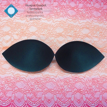 Láthatatlan teardrop formájú bikini melltartó betét, lélegző, gyorsan száradó, nem deformálódik, varrat nélküli beszúrás