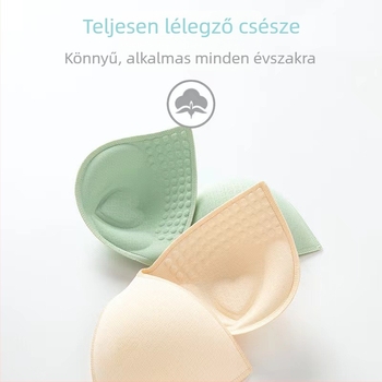 Mellkasbetét nylonból, vékony, lélegző, formázó