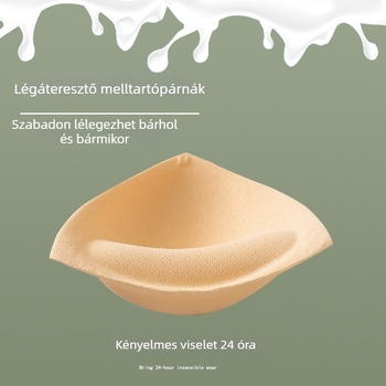 Háromszög alakú mellkas párna sportos fehérneműhöz – természetes latex, vastagítás, 2025 tavasza