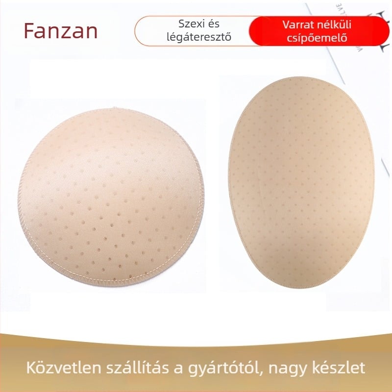 Szilikon fenékemelő párna, légáteresztő, varrat nélküli, sziluett formázására.