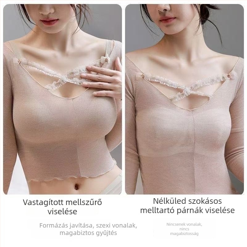 Godesa légáteresztő, vastag szivacsból készült melltartó párna, növeli a dekoltázst, megakadályozza a külső tágulást