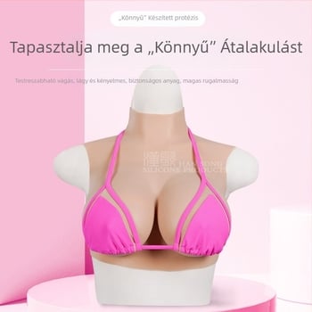 Ultra vékony szilikon mellprotézis posztoperatív viselésre, cross-dressinghez