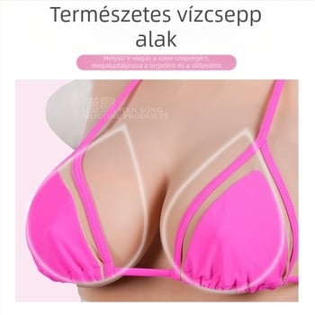 Ultra vékony szilikon mellprotézis posztoperatív viselésre, cross-dressinghez