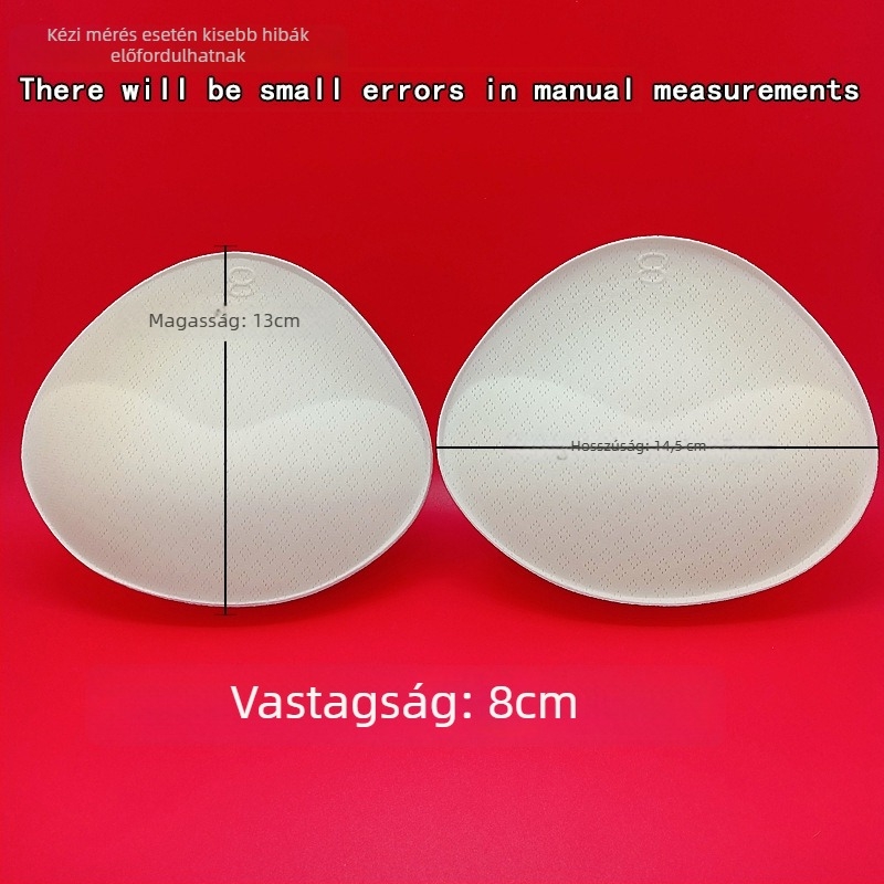 8 cm vastag melltartó párna kis keblekhez – COS belső betét sportmelltartóhoz