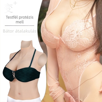 Szilikonból készült mellprotézisek cross-dresshez, féltestes nőies alakhoz, cosplay mellek és push-up párnák