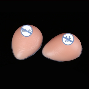 Posztoperatív mellprotézis szilikonból, vízcsepp alakú, normál vastagság, Jin Lei márka, 7 napos gyártási ciklus