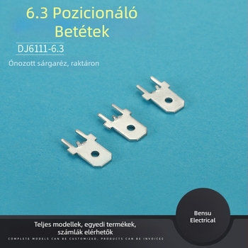 DJ6111-6.3 6.3 mm pozicionáló pin PCB-hez