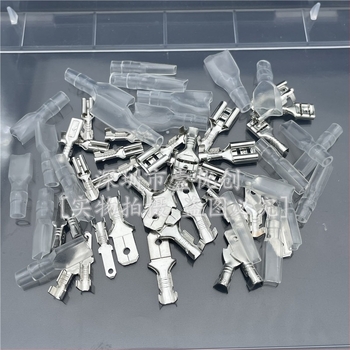 Plug-in terminál csatlakozó, hidegpréselt érintkező, női hüvely