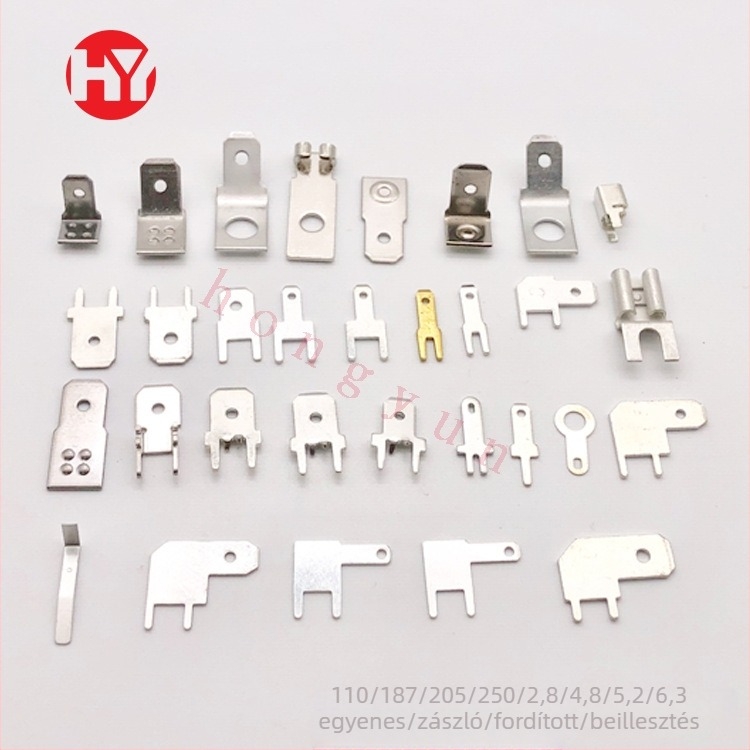 PCB terminálbetét CF1870802-80C, réz szigetelő, egyenes vagy zászló típusú, háztartási készülékekhez