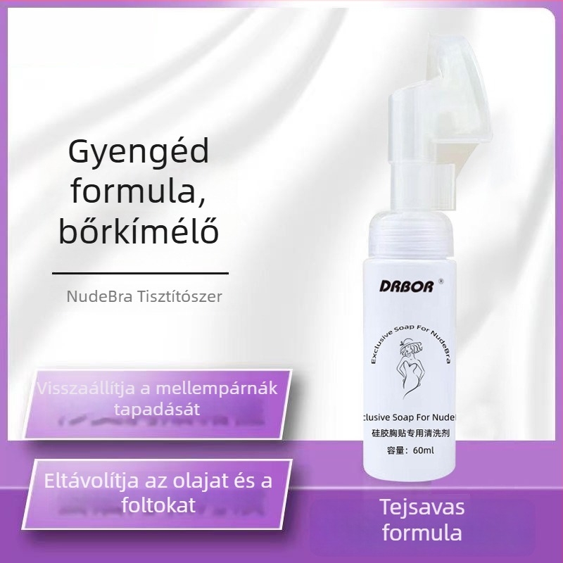 DRBOR tisztító folyadék szilikon melltartó tapaszokhoz, 60 ml, Guangdong