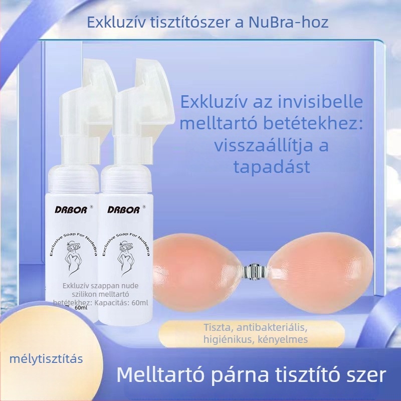 DRBOR tisztító folyadék szilikon melltartó tapaszokhoz, 60 ml, Guangdong
