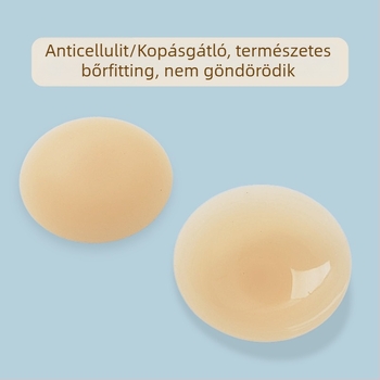 Silikon mellbimbóvédők, testhőmérsékletre tapadó, ultra vékony, láthatatlan, egyszínű, sima felület