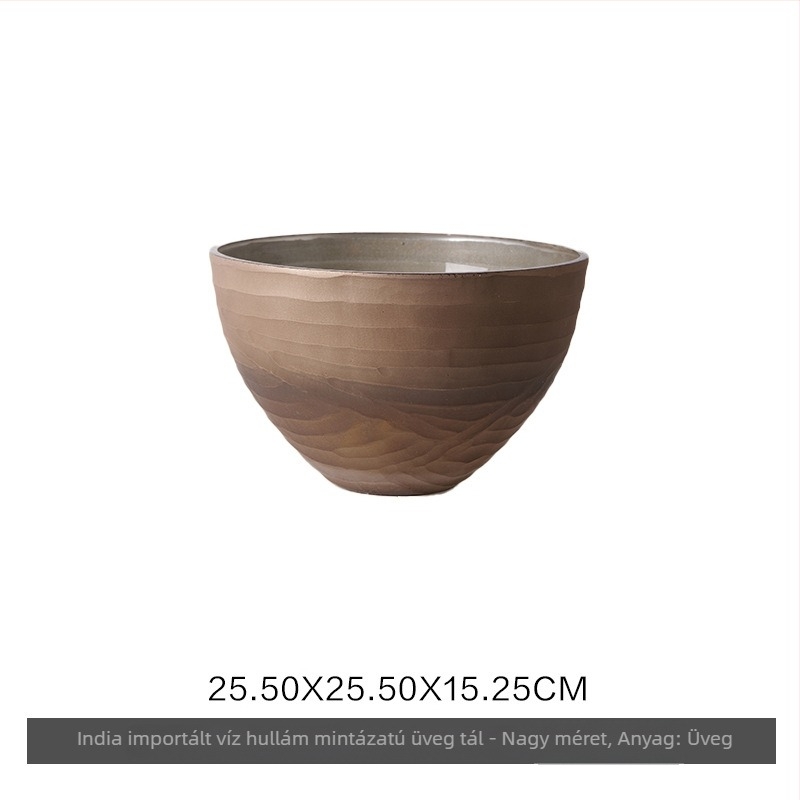 Alumínium asztali dekoratív tál gyümölcs tárolóval, egyszerű és modern stílusban