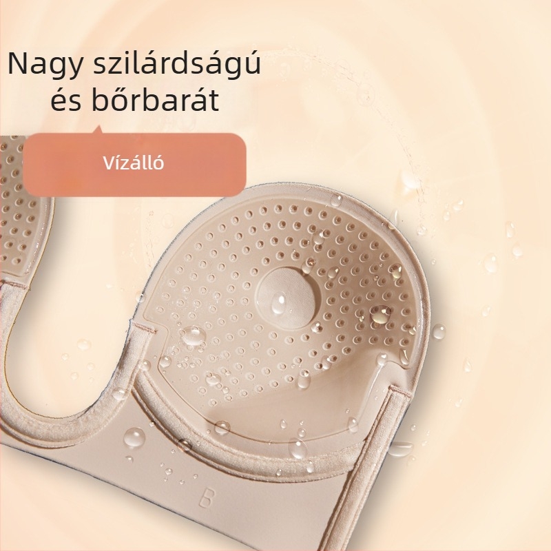 Egyszemélyes szilikon mellbimbó tapasz, mély U-formájú dekoltázs, kerek formájú, láthatatlan, sexy fehérnemű