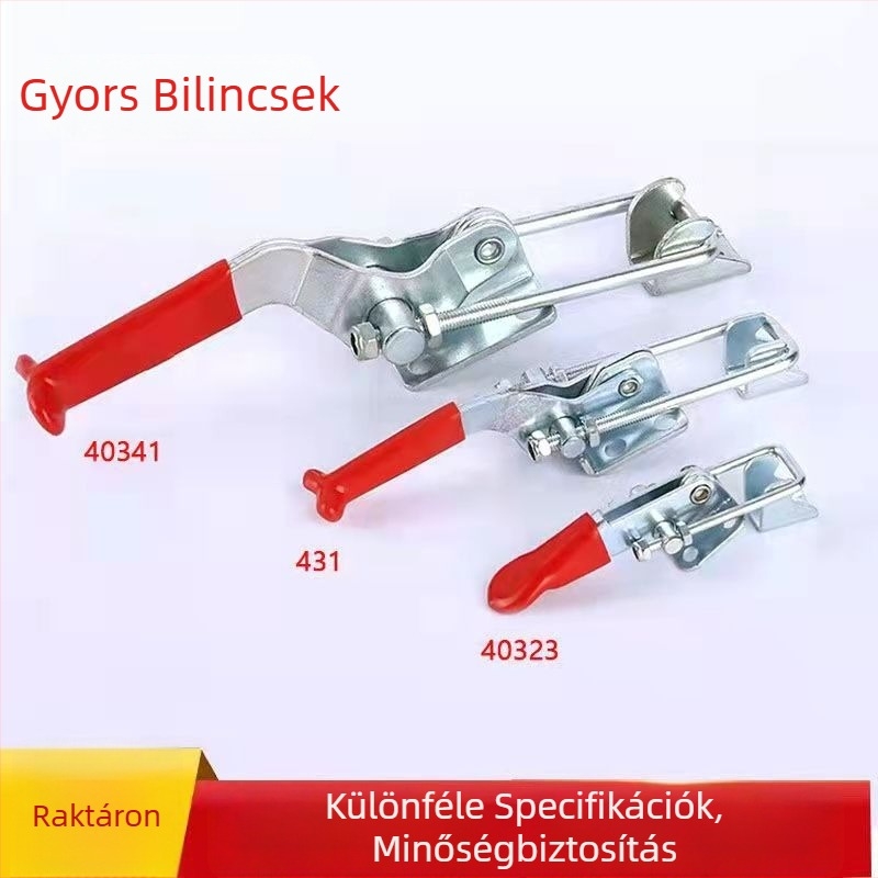 Vas gyorsfogó alkatrész, automata bélyegzés, modell 40 341 431 403232