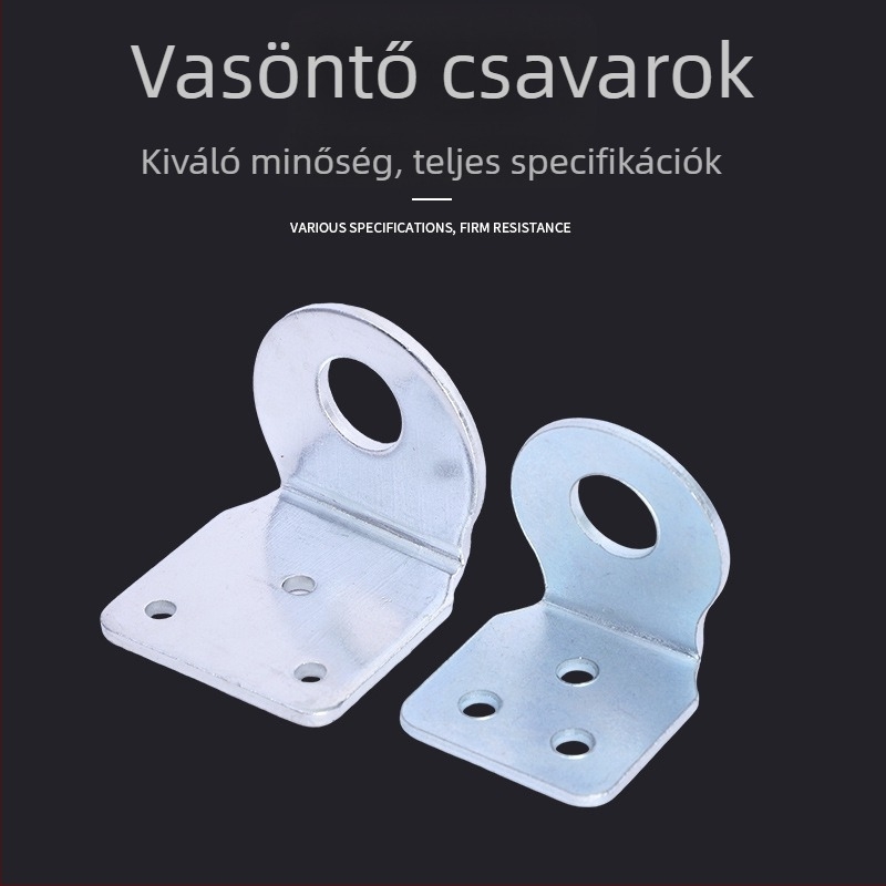 Li yibang Vas ajtózár, galvanizált, modell 50.65.75.90, alkalmas faajtók és szekrényekhez, modern minimalist stílus