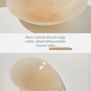 Szilikon ultra vékony kör alakú mellkas tapasz – láthatatlan, push-up effekt
