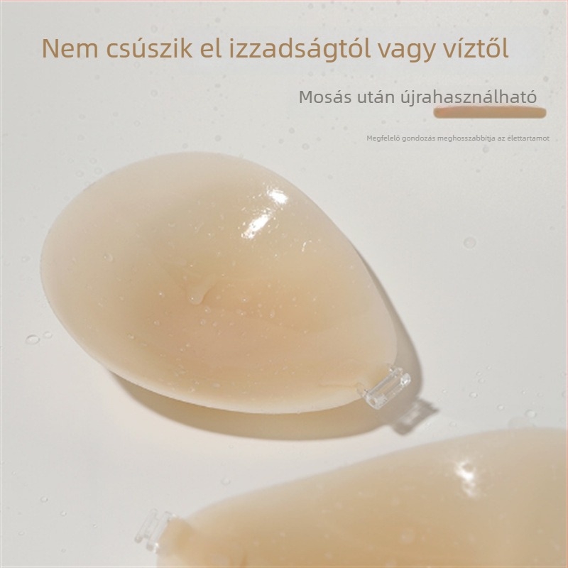 Szilikon ultra vékony kör alakú mellkas tapasz – láthatatlan, push-up effekt
