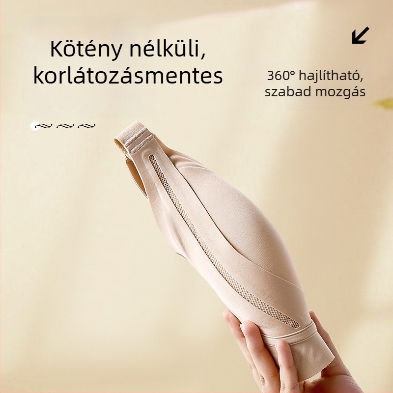 Sima Push-Up melltartó lágy tartással, emelés és formázás, hátul négy sor kapoccsal, dupla vállpántok