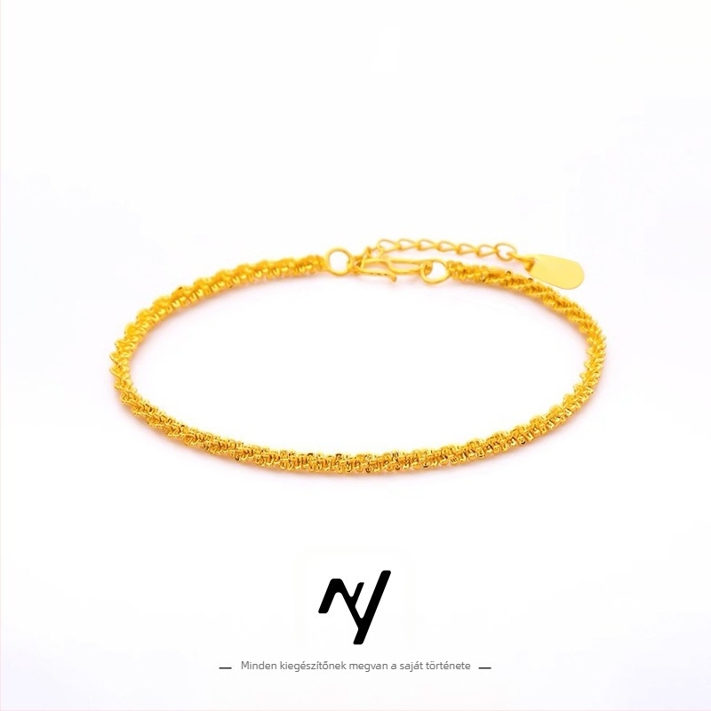 Réz alapú karkötő elektropácolással nőknek – Niyou Jewelry, női stílus, hideg stílus, kézhez szánt ékszer