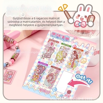 Keniya karikatúra karakteres karkötő műanyagból, 10 éves kortól.