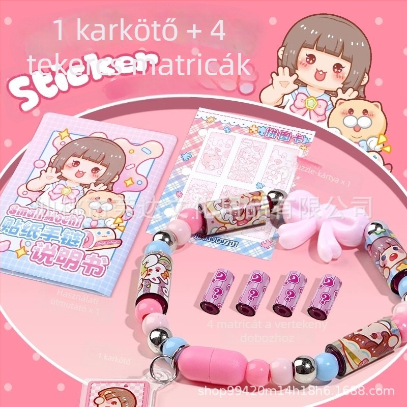 Keniya karikatúra karakteres karkötő műanyagból, 10 éves kortól.