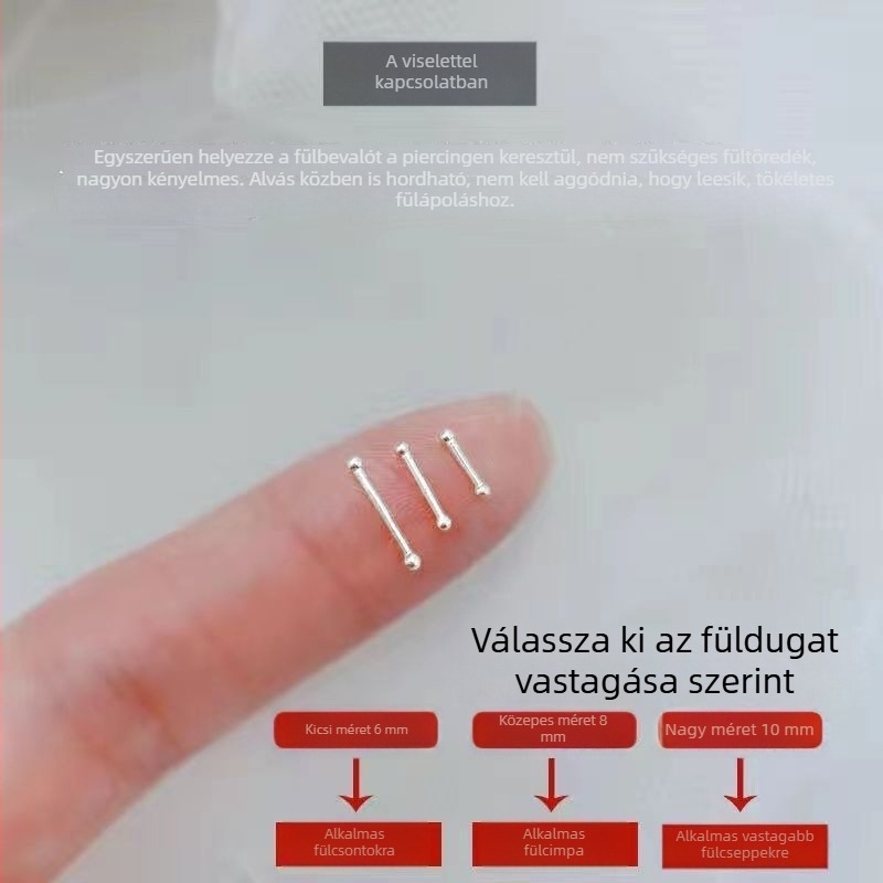 Tiszta ezüst fülbevalók patinált felülettel — modern minimalista és retro stílus, fülcsap gyantából