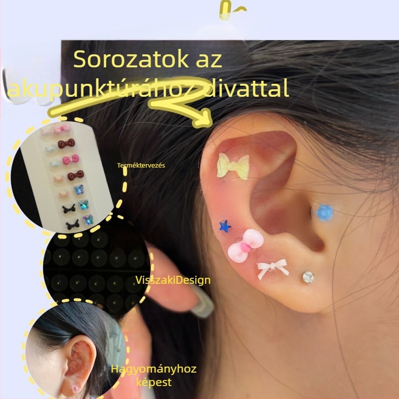 Fülbevalók: íves formájú, gyanta anyag, fülbevaló tüske rozsdamentes acélból, gravírozott felület, Guangzhou eredet