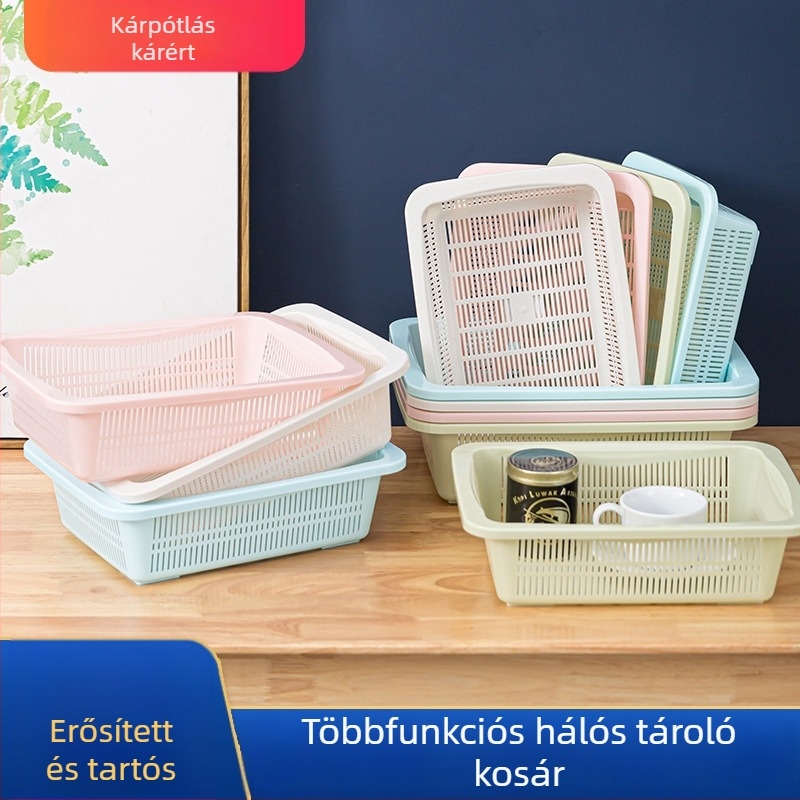 Műanyag konyhai tároló kosár gyümölcsöknek és zöldségeknek — egyszerű modern stílus, Galley Basket, a 2015 nyarán került forgalomba