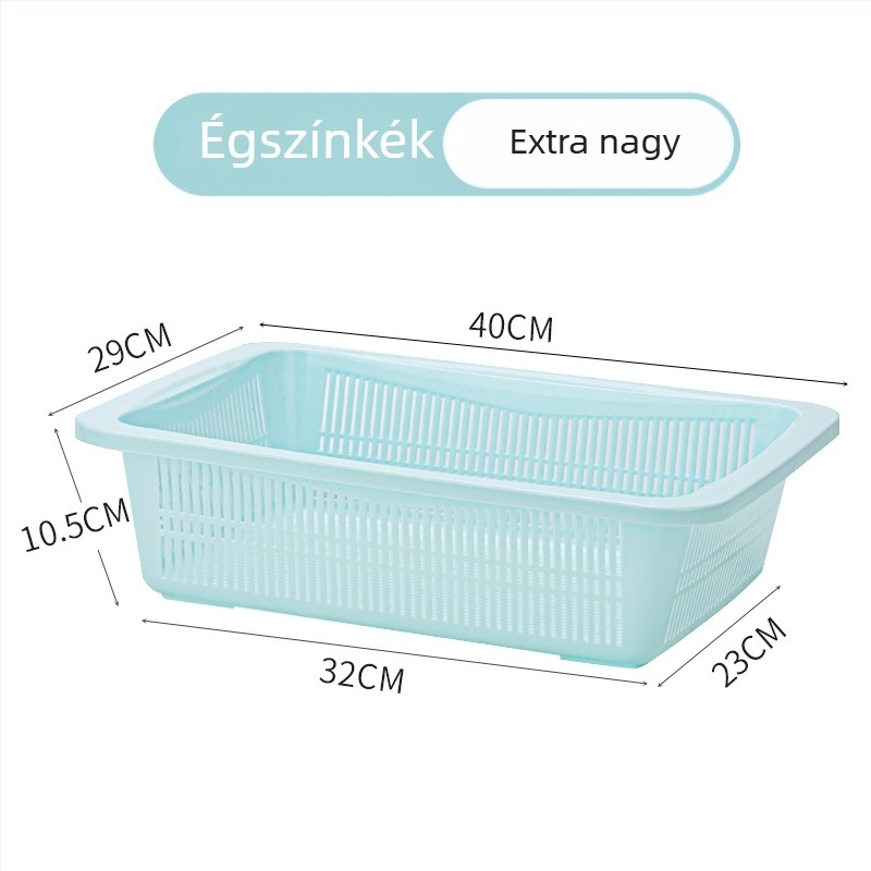 Műanyag konyhai tároló kosár gyümölcsöknek és zöldségeknek — egyszerű modern stílus, Galley Basket, a 2015 nyarán került forgalomba