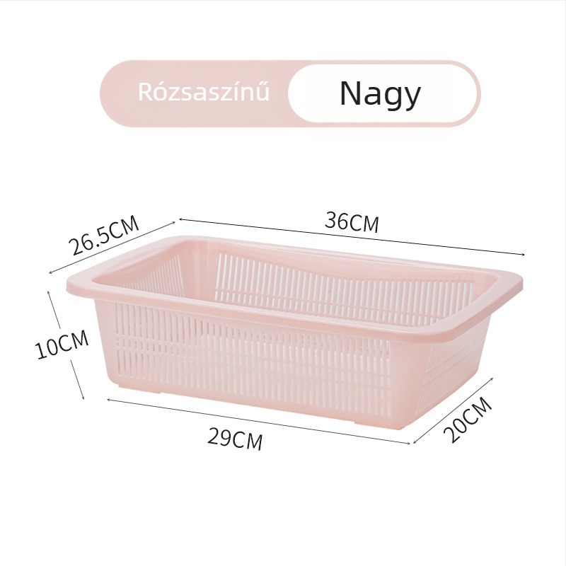 Műanyag konyhai tároló kosár gyümölcsöknek és zöldségeknek — egyszerű modern stílus, Galley Basket, a 2015 nyarán került forgalomba