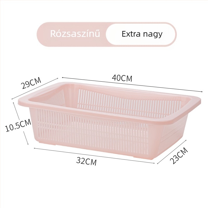 Műanyag konyhai tároló kosár gyümölcsöknek és zöldségeknek — egyszerű modern stílus, Galley Basket, a 2015 nyarán került forgalomba
